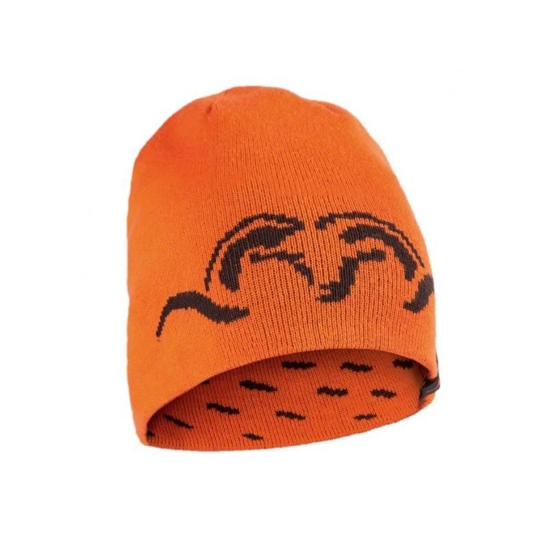 Čapica Blaser obojstranná pletená ARGALI - oranžová